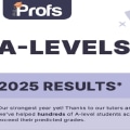 The Profs Tutors’ A-Level and GCSE Students Outperform Every Region in England in 2025